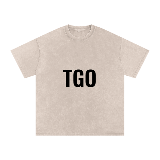 Acid Wash Oversize T-Shirt - 250 GSM